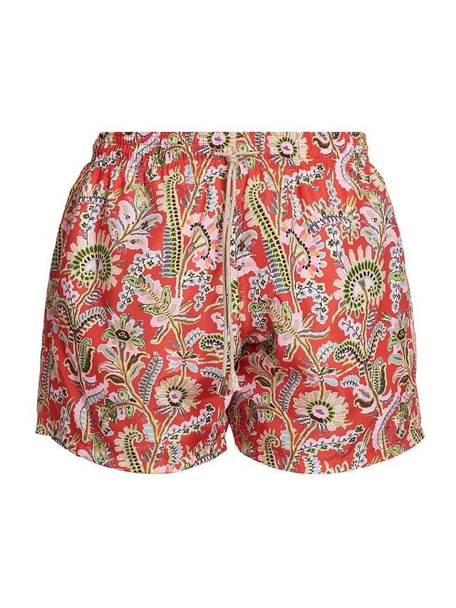 Mens Floral Printed Trunks Product Image