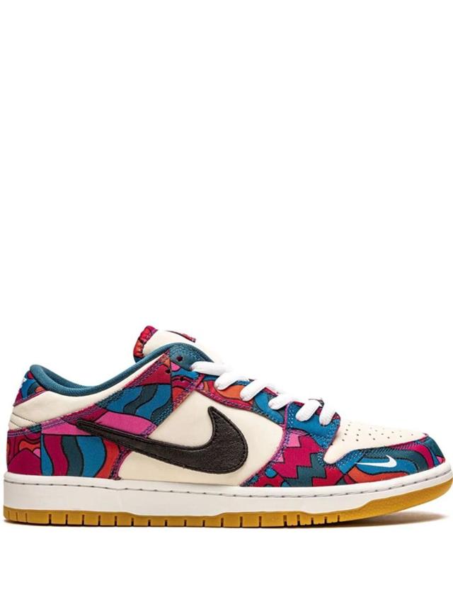 X Parra Dunk Low Sb Sneakers In White Product Image