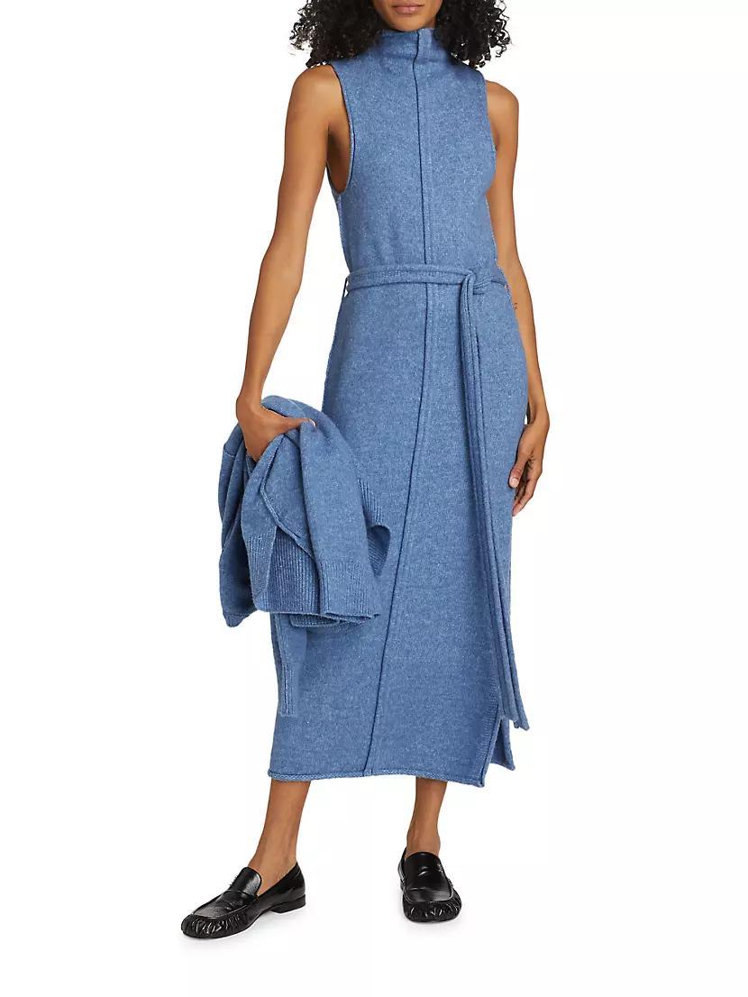 Zola Knit Tie-Waist Maxi Dress Product Image