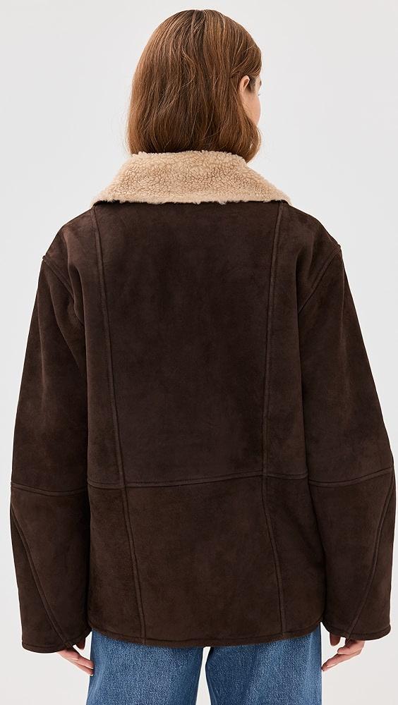 Reformation Veda Luca Suede Jacket | Shopbop Product Image