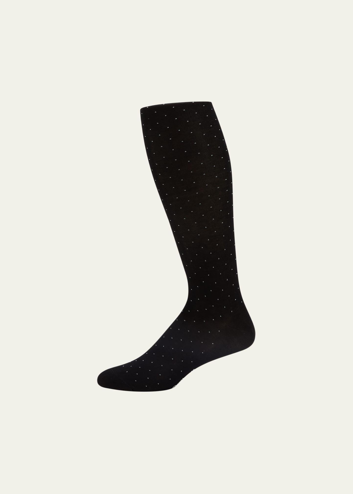 Mens Gadsbury Pindot Crew Socks Product Image