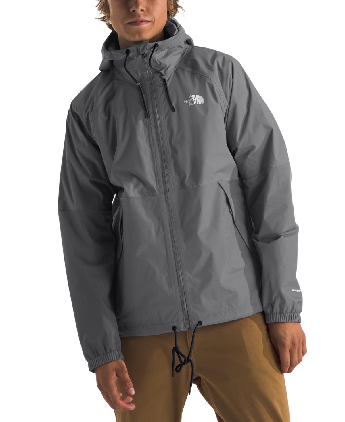 The North Face Mens Antora Hooded Rain Jacket - Crimson Orange Product Image