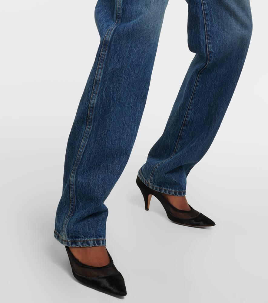 Albi High-rise Straight Jeans In Archer Product Image