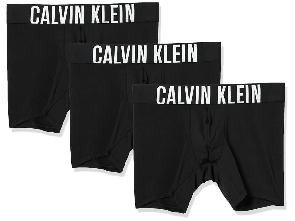 Calvin Klein Mens Intense Power Micro 3-Pack Boxer Brief - Black - S Product Image