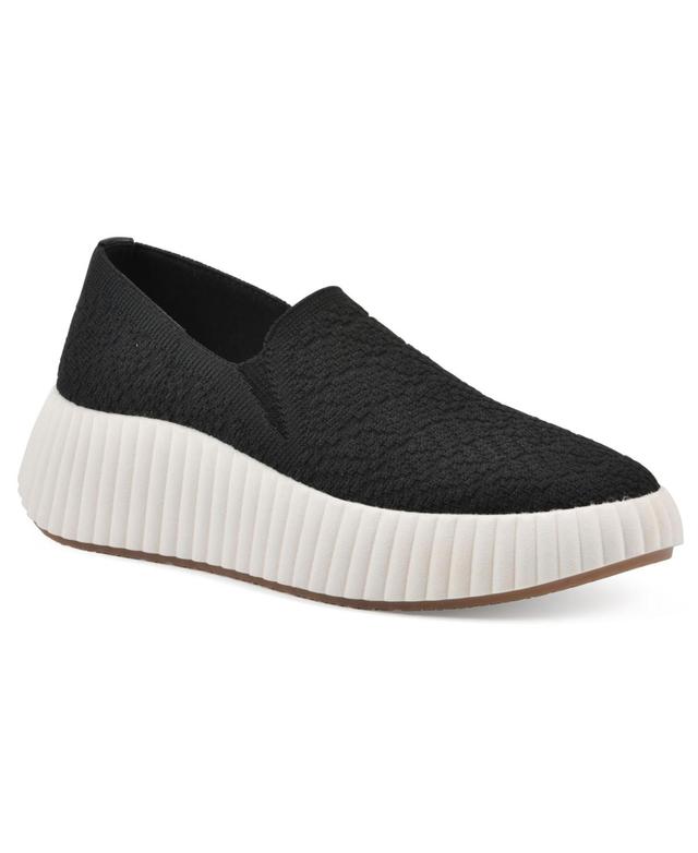 White Mountain Womens Daylight Slip-On Platform Sneakers Product Image