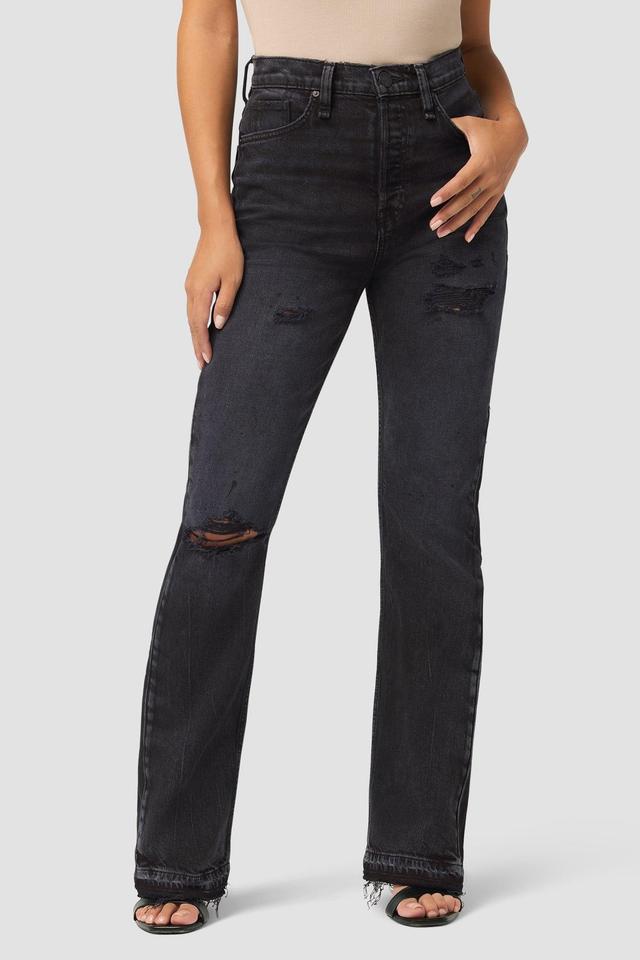 Faye Ultra High-Rise Flare Petite Jean Female Product Image