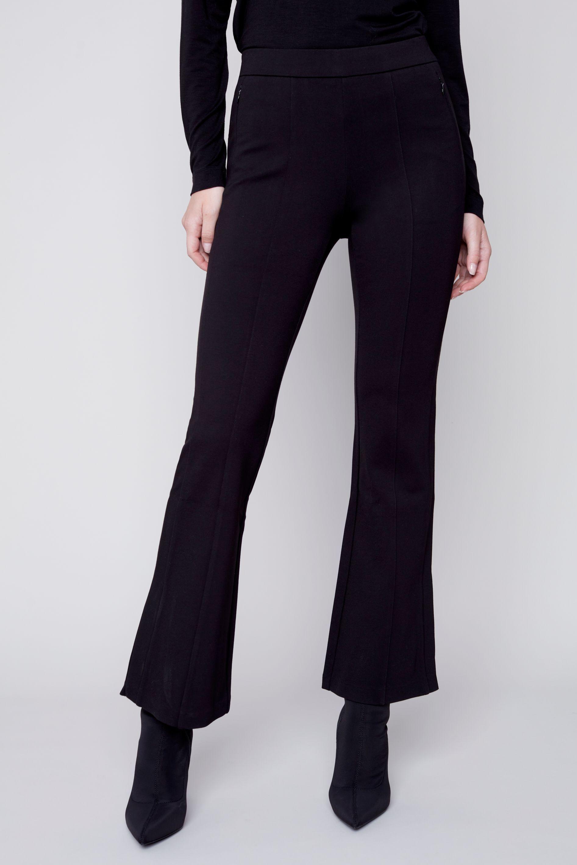 Flared knit pant Product Image