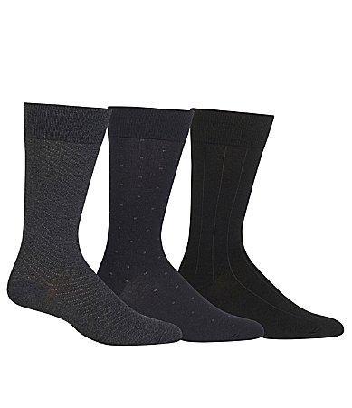 Polo Ralph Lauren Combed Cotton Dotted Dress Socks 3 Product Image