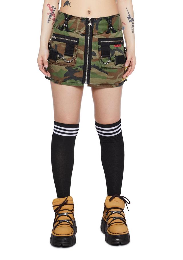 Big Ring Camo Skirt Male Product Image