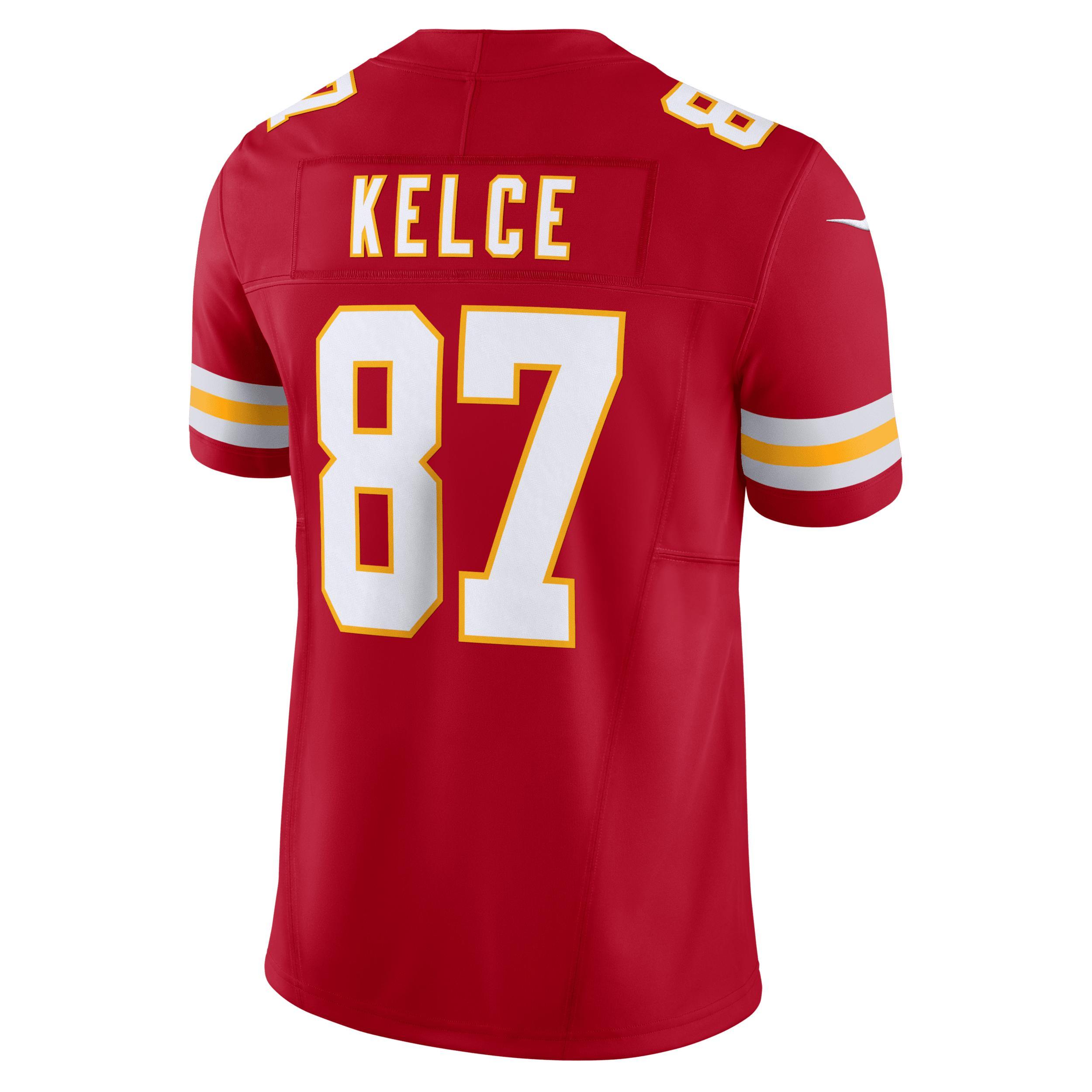 Travis Kelce Kansas City Chiefs Nike Men's Dri-FIT NFL Limited Football Jersey Product Image