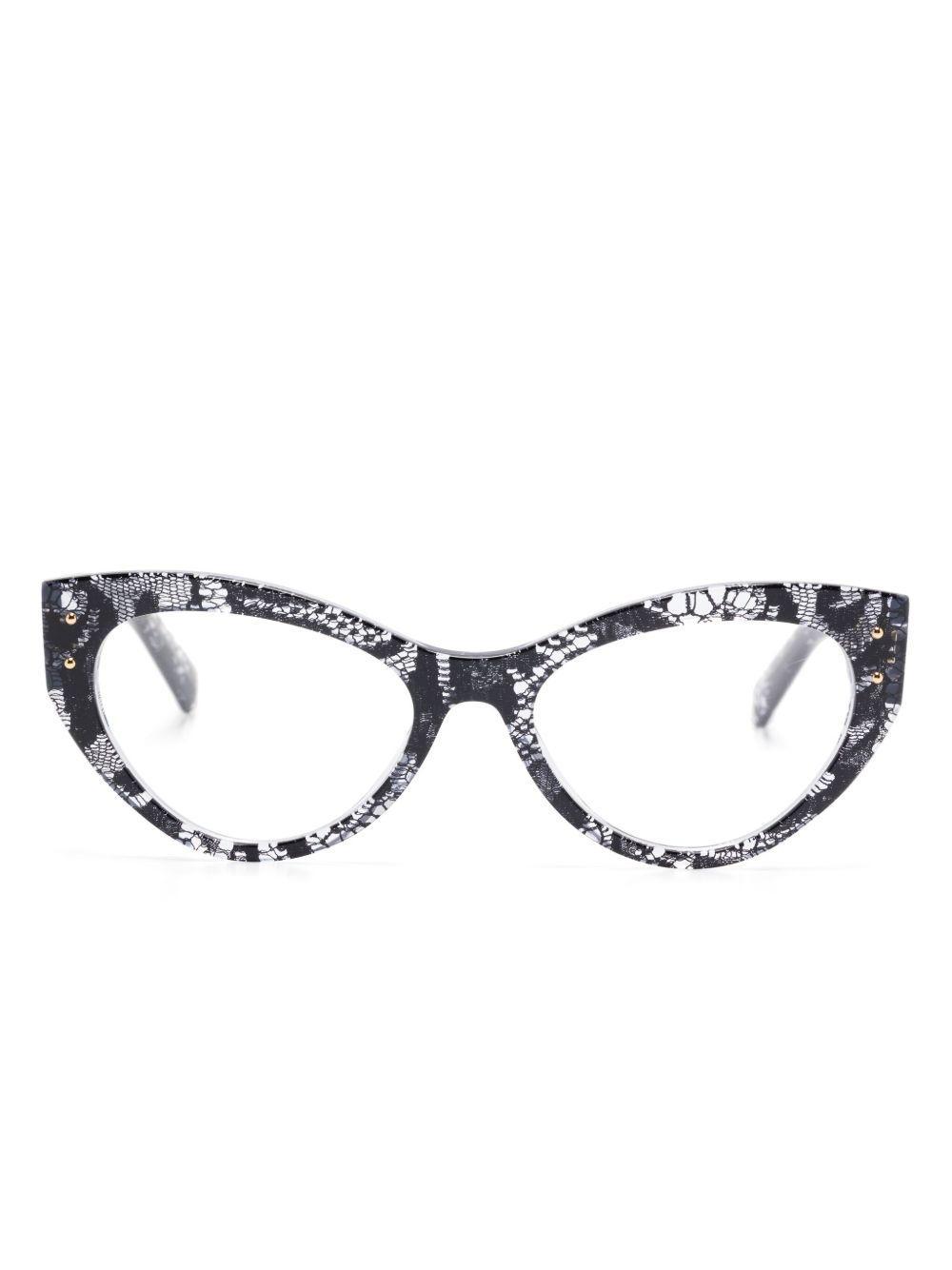 DOLCE & GABBANA Dg3403 Glasses In Black Product Image