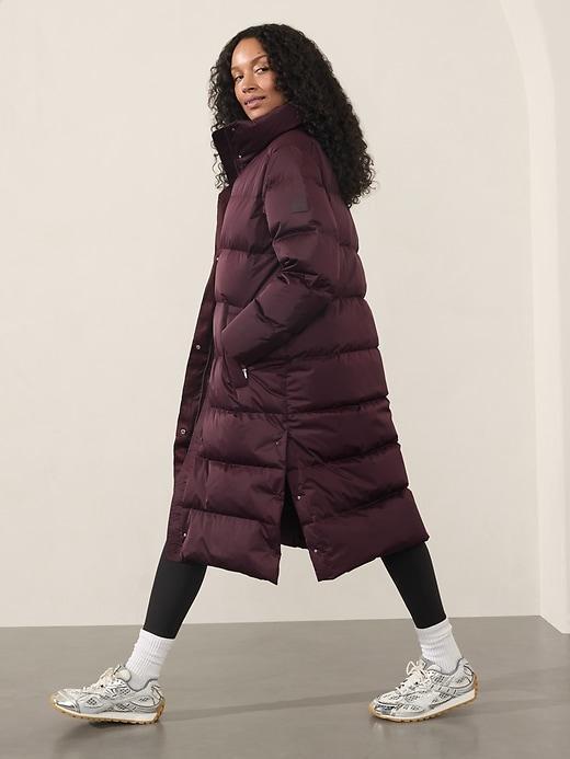 Sateen Long Puffer Product Image