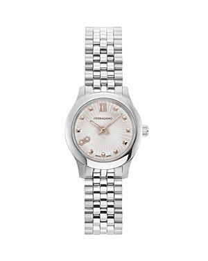 Salvatore Ferragamo Womens Swiss Stainless Steel Bracelet Watch 25mm Product Image