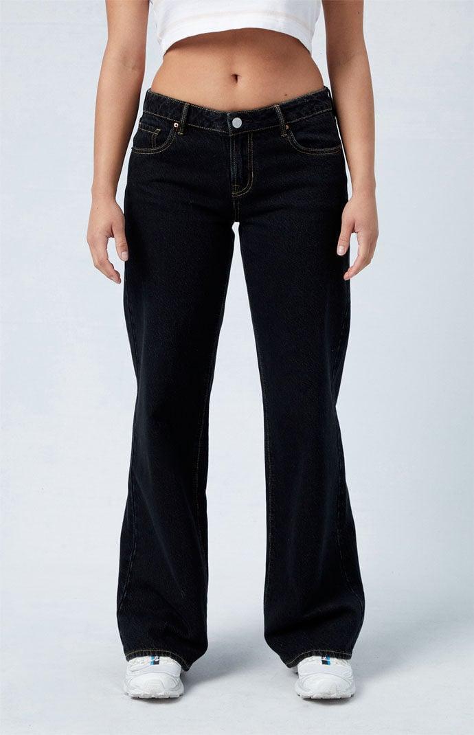 Women's Eco Low Rise Wide Leg Jeans - Product Image