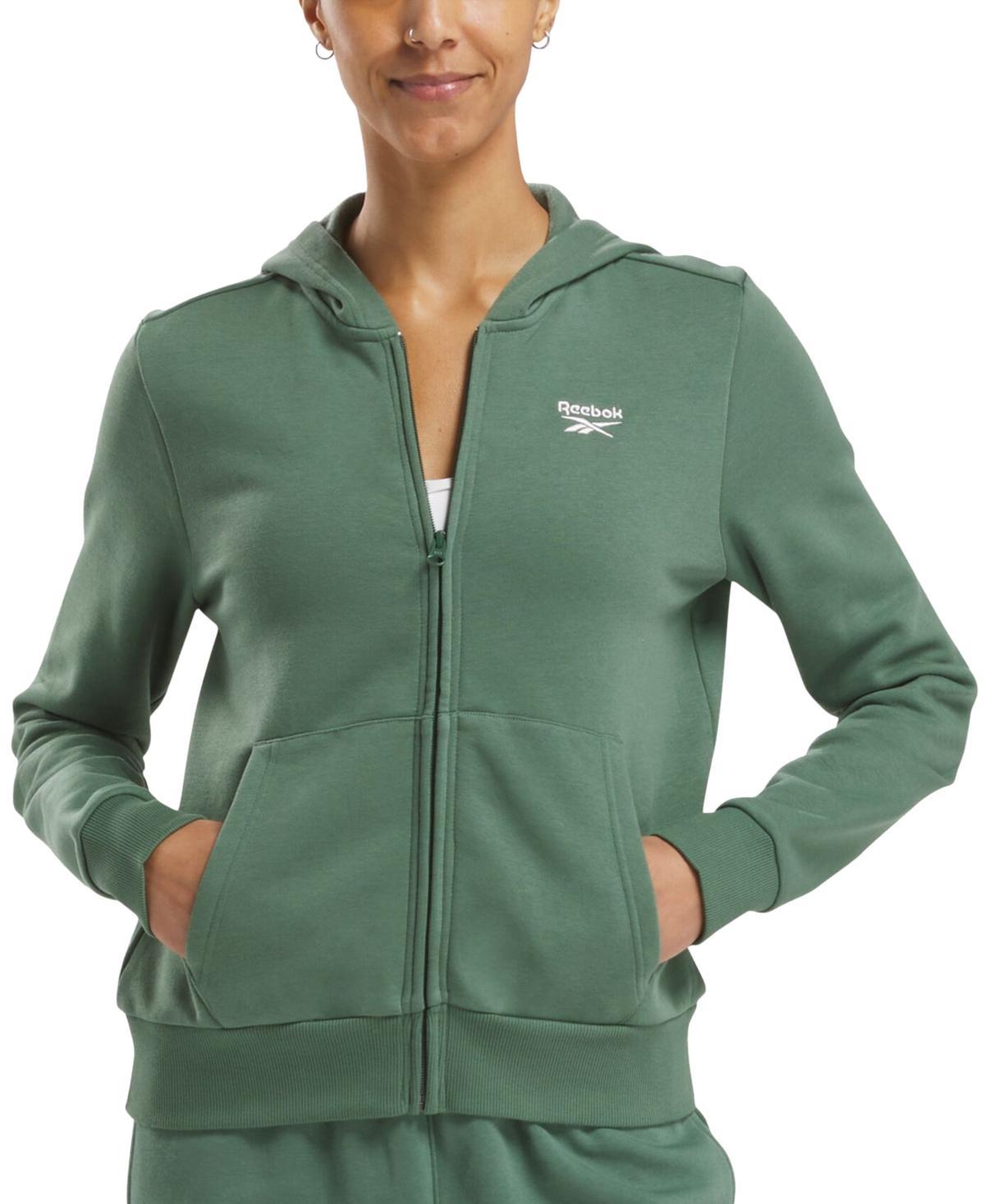 Reebok Womens Fleece Full-Zip Hoodie Product Image