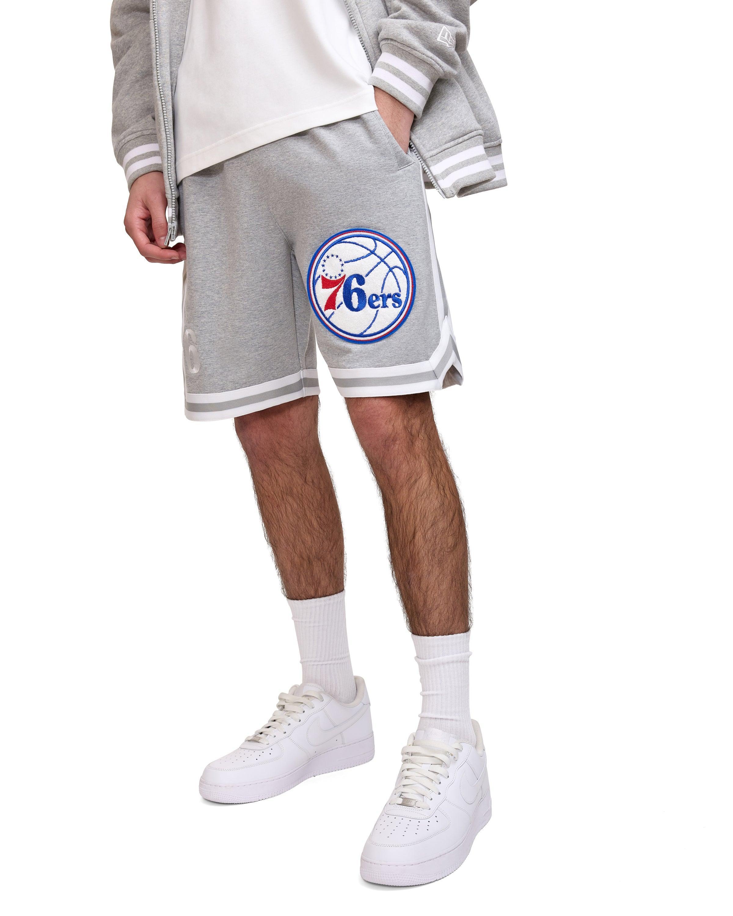 Brooklyn Nets Gray Logo Select Shorts Male Product Image