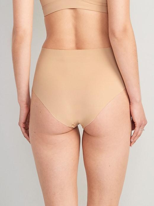 High-Waisted No-Show Brief Underwear Product Image