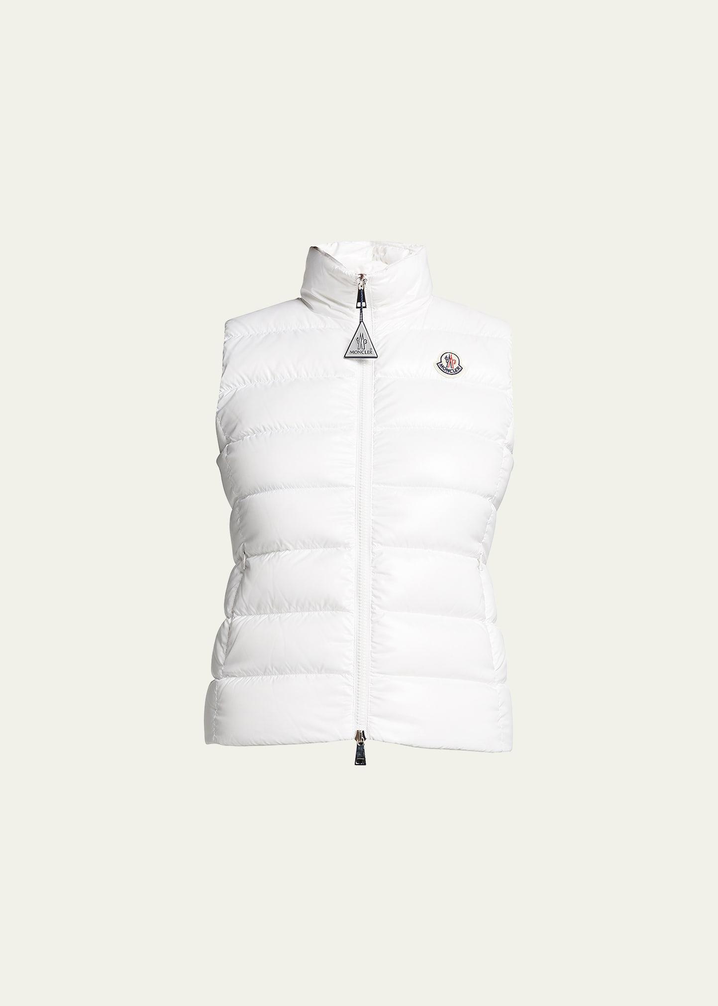 Moncler Ghany Mock Neck Down Puffer Vest Product Image