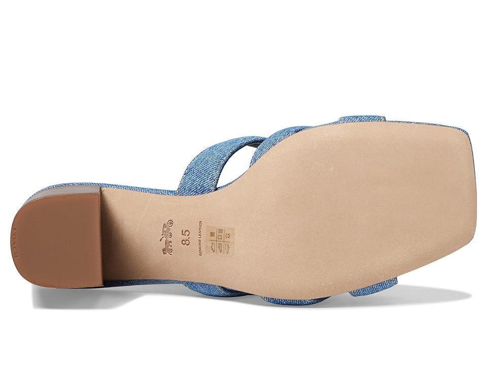 COACH Nikki Denim Sandal (Indigo Denim) Women's Sandals Product Image