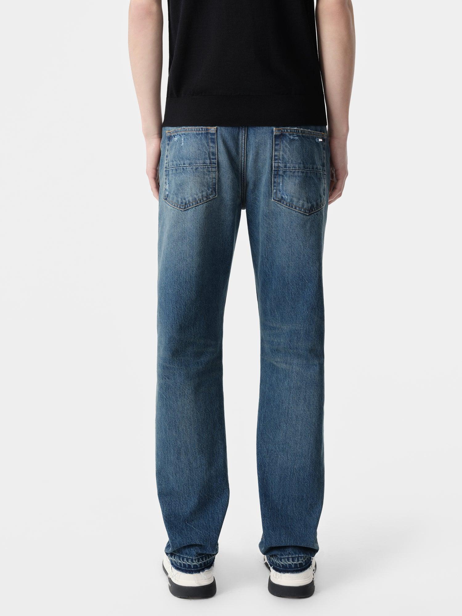 RELEASED HEM STRAIGHT JEAN - Dark Indigo Male Product Image