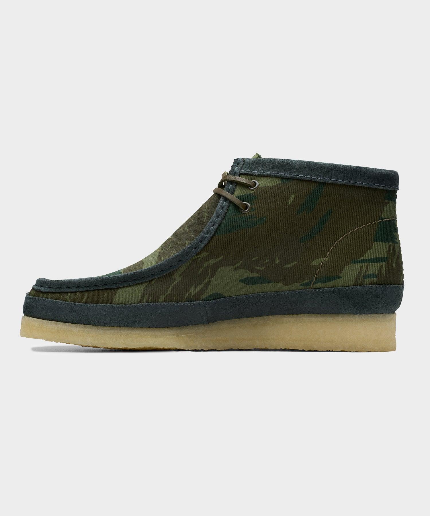 Clarks Wallabee Harajuku in Green Camo Product Image