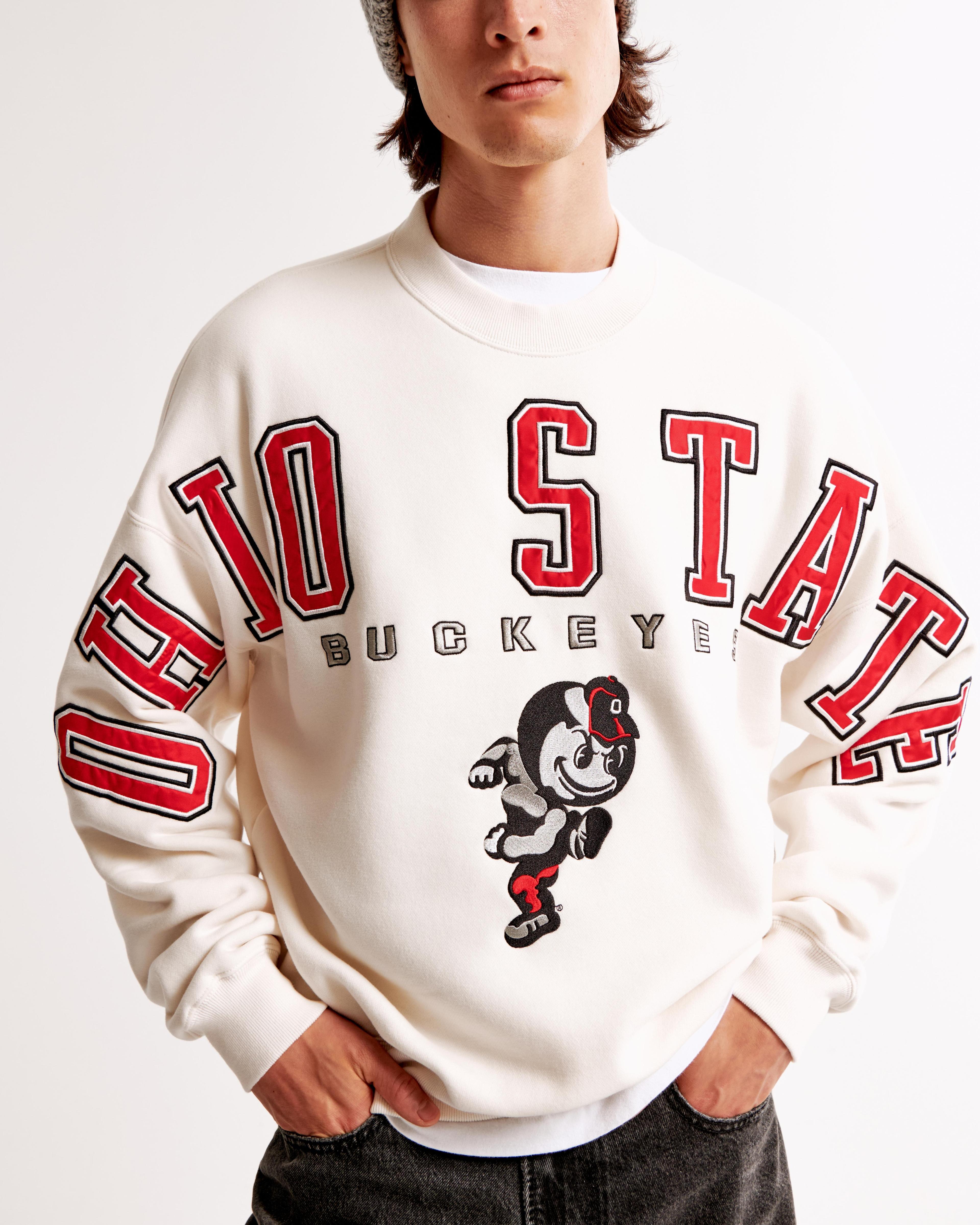 The Ohio State University Graphic Crew Sweatshirt Product Image