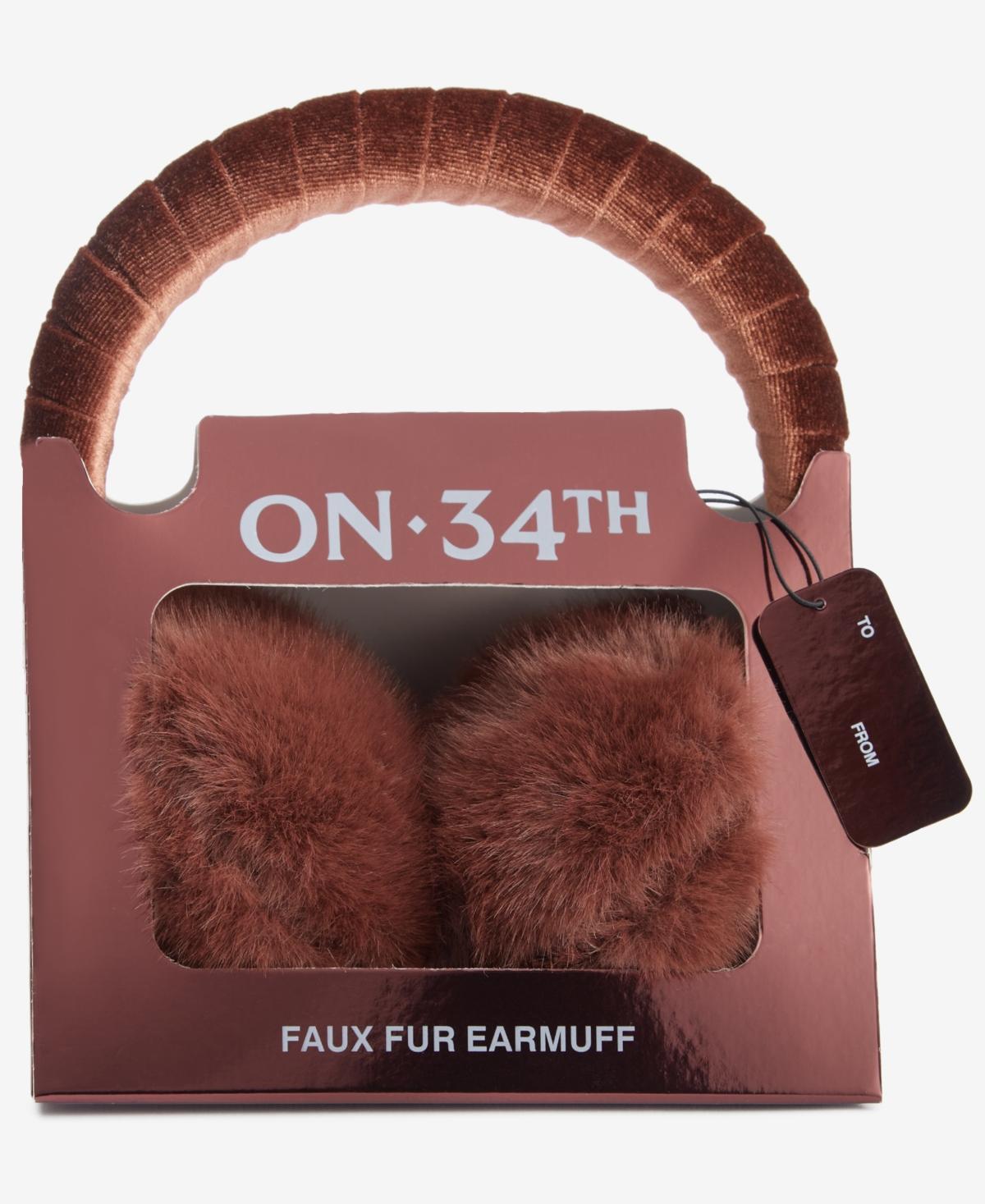 On 34th Womens Boxed Faux-Fur Earmuffs, Created for Macys Product Image