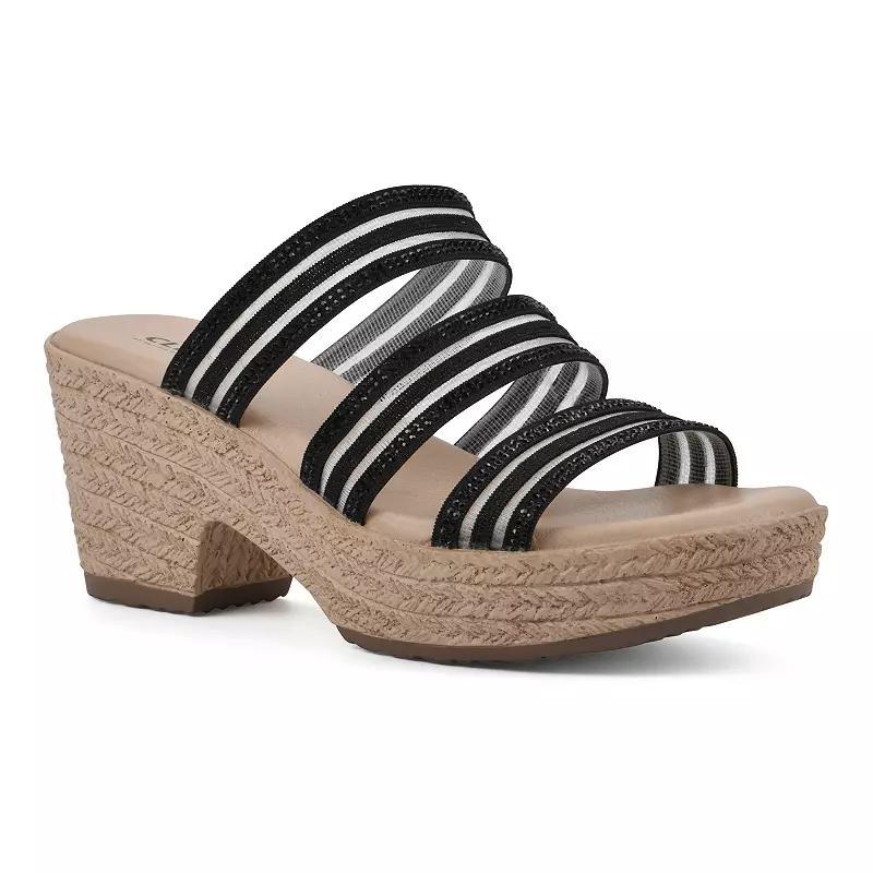 Cliffs by White Mountain Bianna Womens Wedge Sandals Product Image