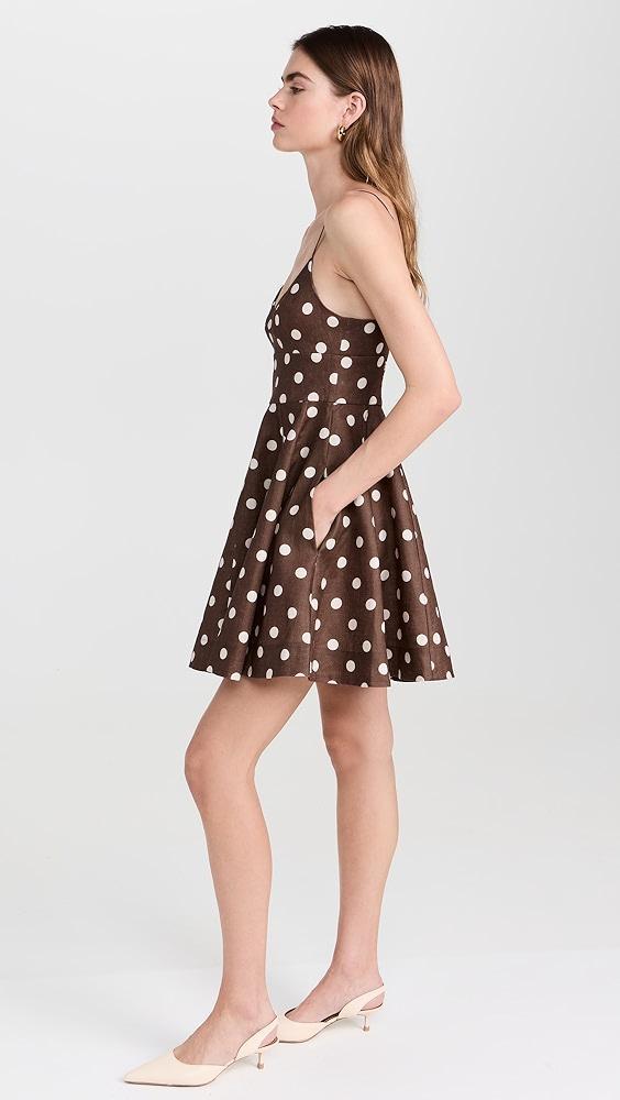 Zimmermann Acacia Fit and Flare Mini Dress | Shopbop Product Image