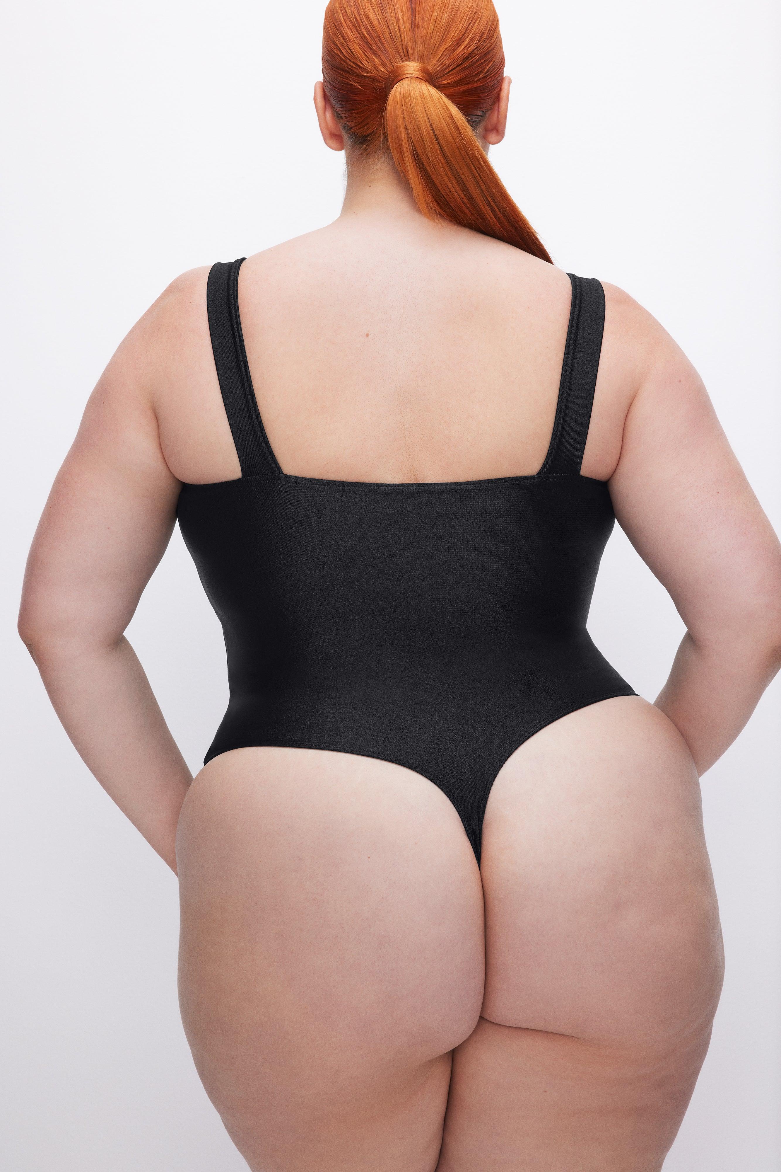 COMPRESSION SHINE BODYSUIT | BLACK001 Product Image