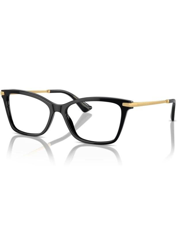 Dolce&Gabbana Womens Eyeglasses, DG3393 - Black Product Image