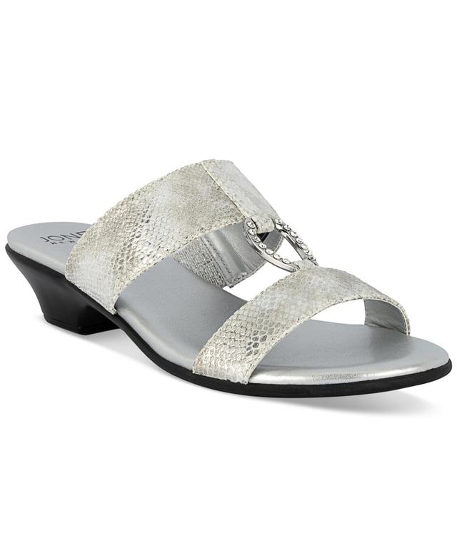 Jones New York Womens Eanna Ornamented Double Band Dress Sandals Product Image