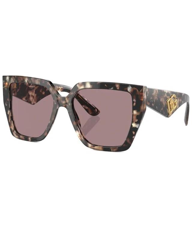 Women's Dg4438 55mm Sunglasses In Brown Product Image