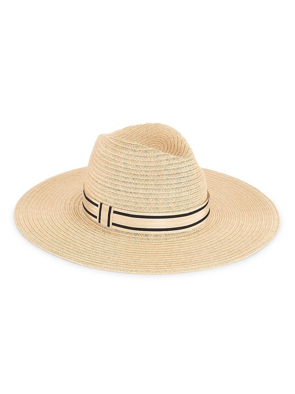 Womens Emmanuelle Packable Wide-Brim Fedora Product Image