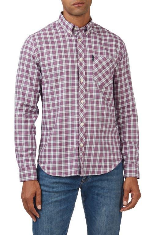 Ben Sherman Mens House Tartan Regular-Fit Shirt Product Image