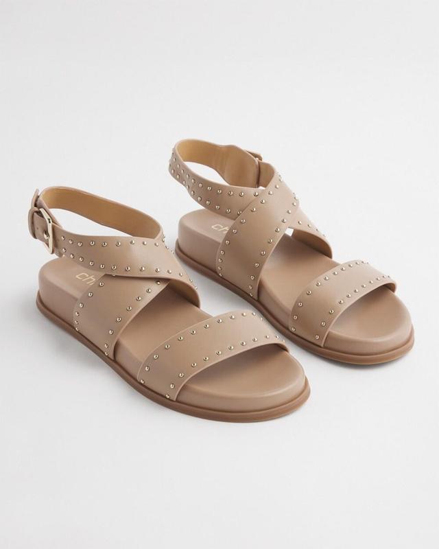 Tan Leather Sandals Product Image