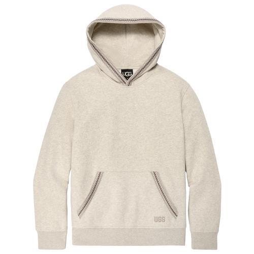 UGG Mens Tasman Hoodie - Caribou Heather/Beige Product Image