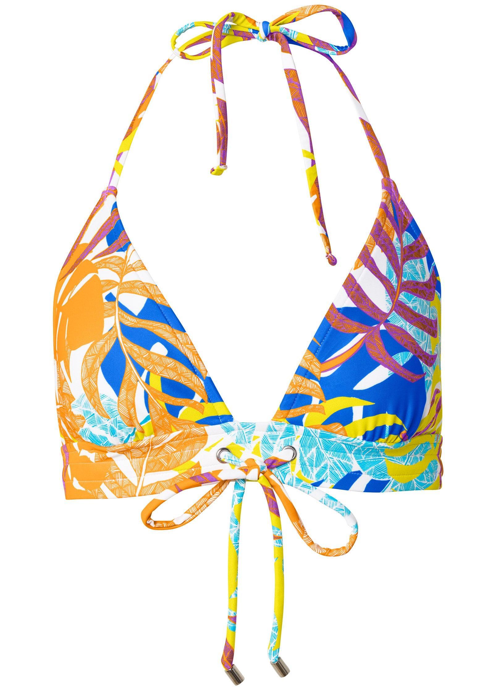 Beach Days Triangle Top - Cabana Palm Product Image