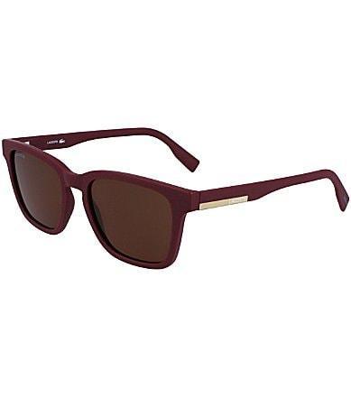 Lacoste Mens L987S 53mm Rectangle Sunglasses Product Image