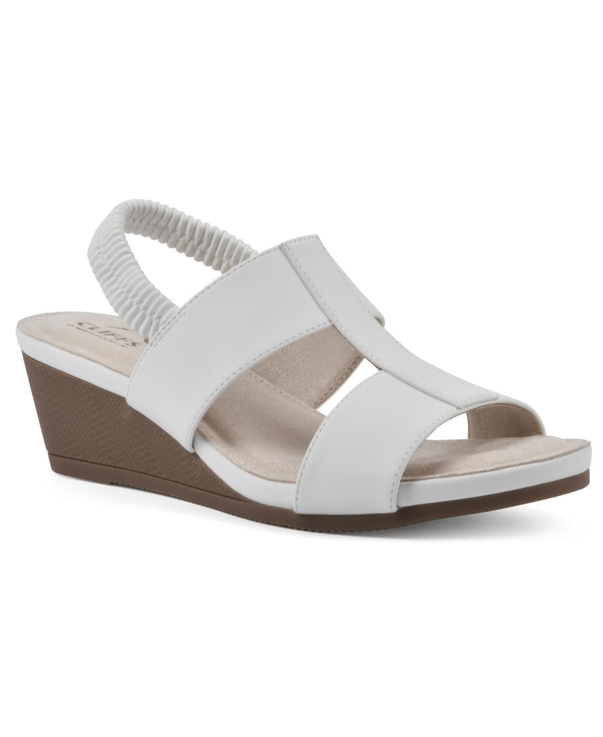 Cliffs by White Mountain Womens Candea Slingback Wedge Sandal Product Image