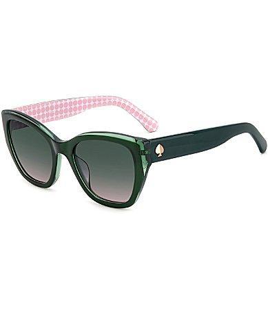 Kate Spade New York yolanda 51mm polarized gradient cat eye sunglasses Product Image