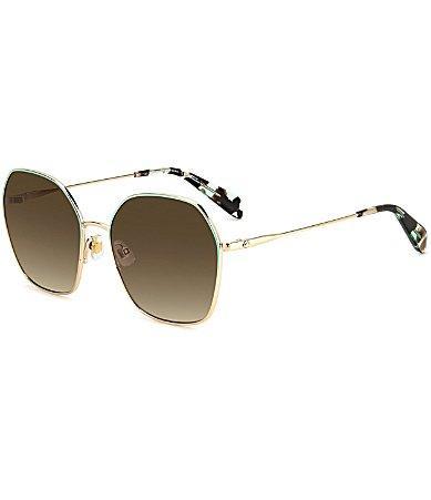 kate spade new york Womens Kenna Blue Round Sunglasses Product Image