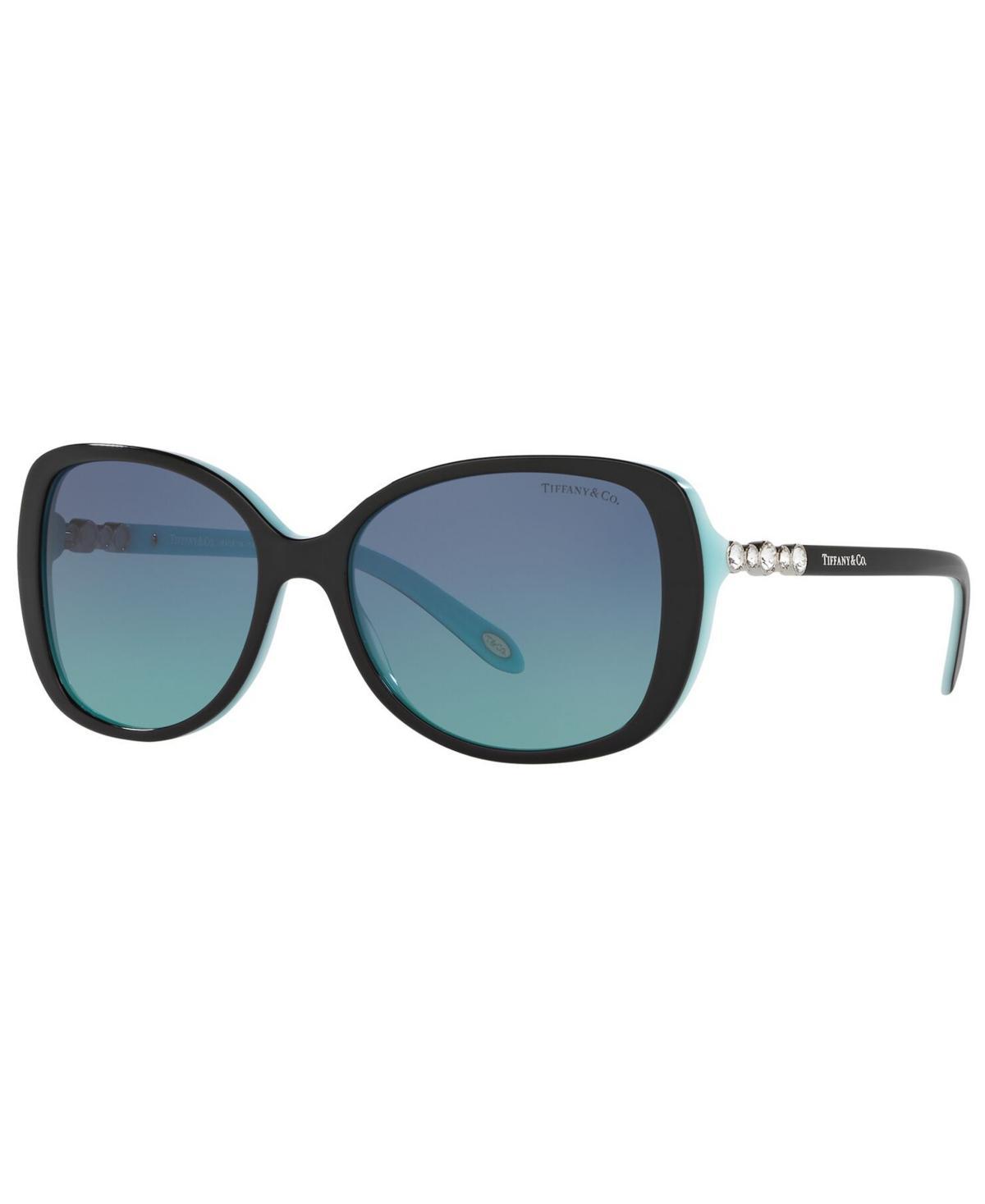 Womens 55MM Rectangular Sunglasses Product Image