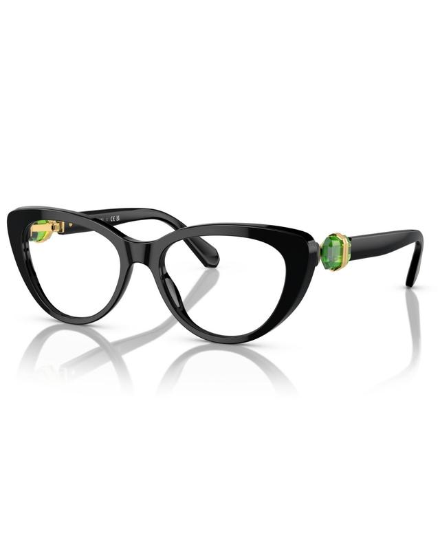 Swarovski Womens Eyeglasses, SK2005 - Dark Havana Product Image