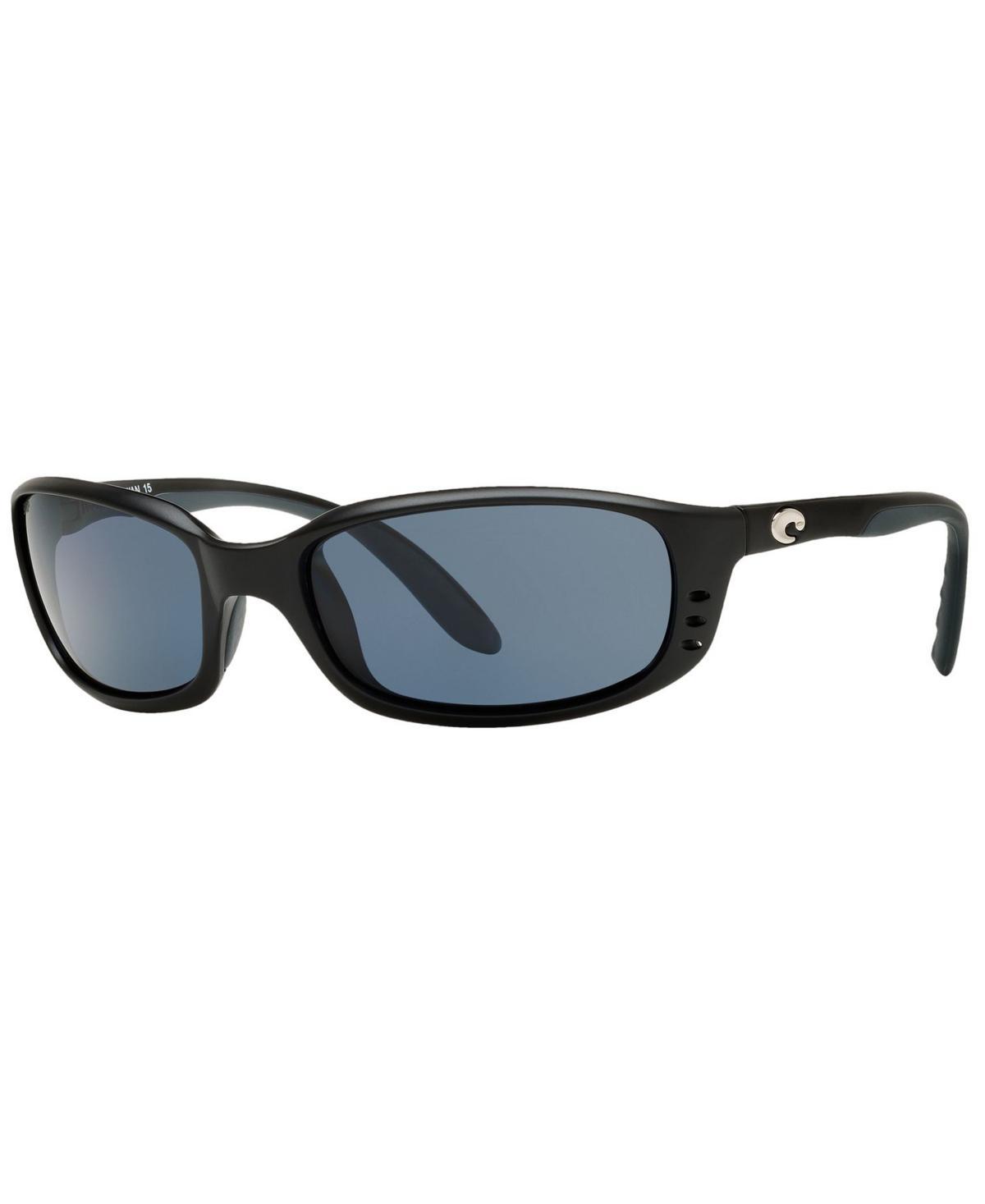 Costa Unisex Brine Polarized Tortoise Wrap Sunglasses Product Image