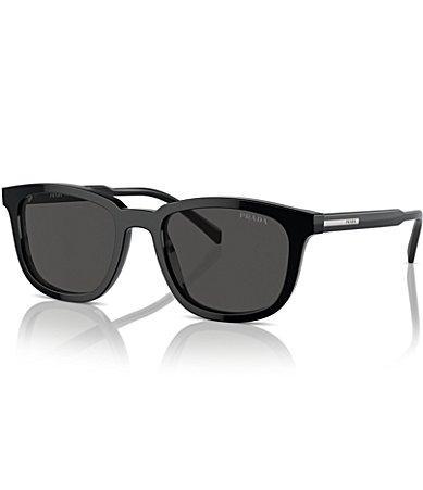 Prada Mens PRA21SF 55mm Pillow Square Sunglasses Product Image