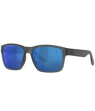 Costa Del Mar Paunch 580P Polarized Sunglasses - Blue Mirror/Matte Smoke Crystal - Large Product Image