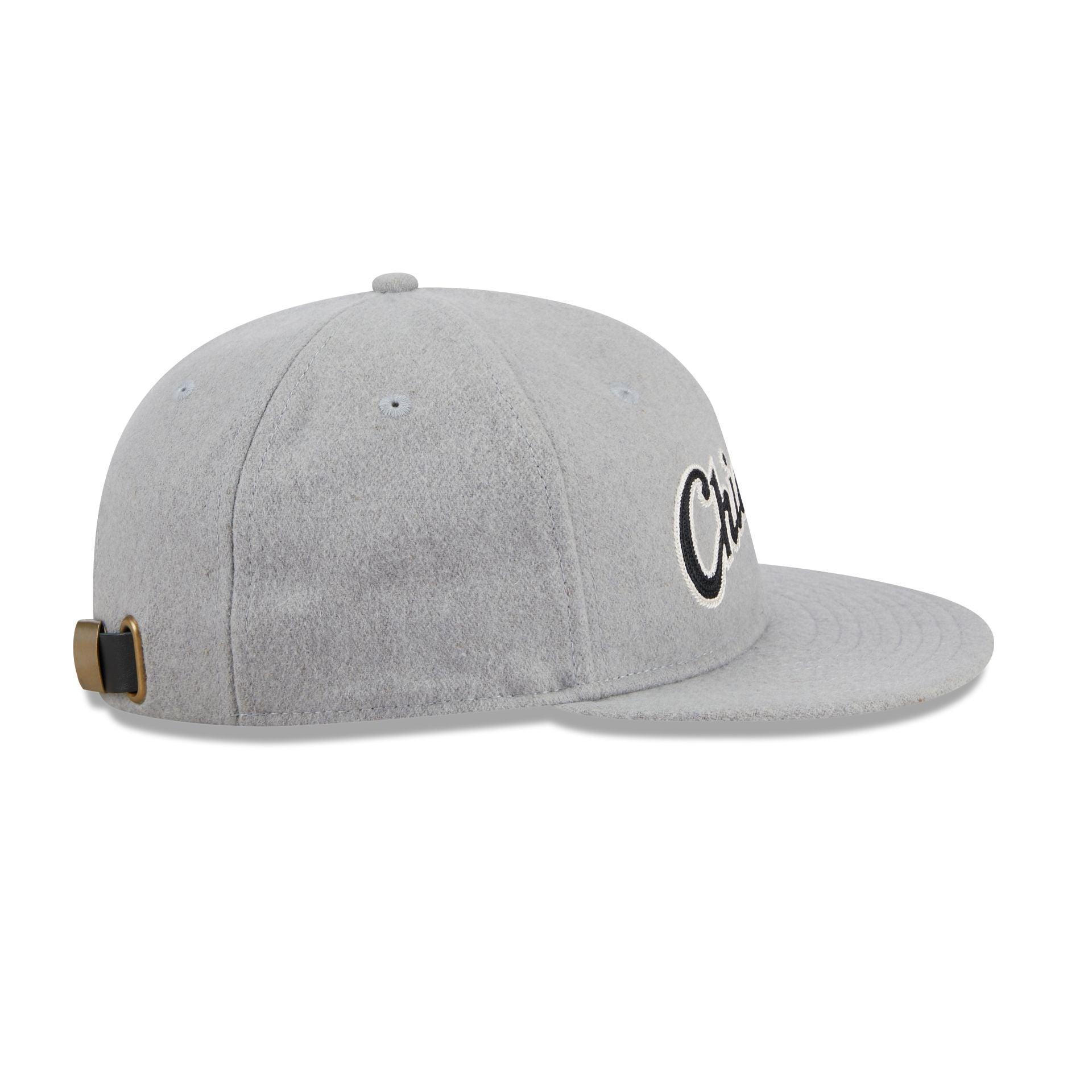 Chicago White Sox Melton Wool Retro Crown 9FIFTY Adjustable Hat Male Product Image