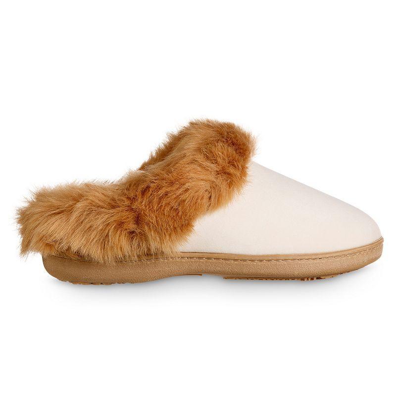 isotoner Memory Foam Velour Valerie Comfort Hoodback Womens Slippers Product Image