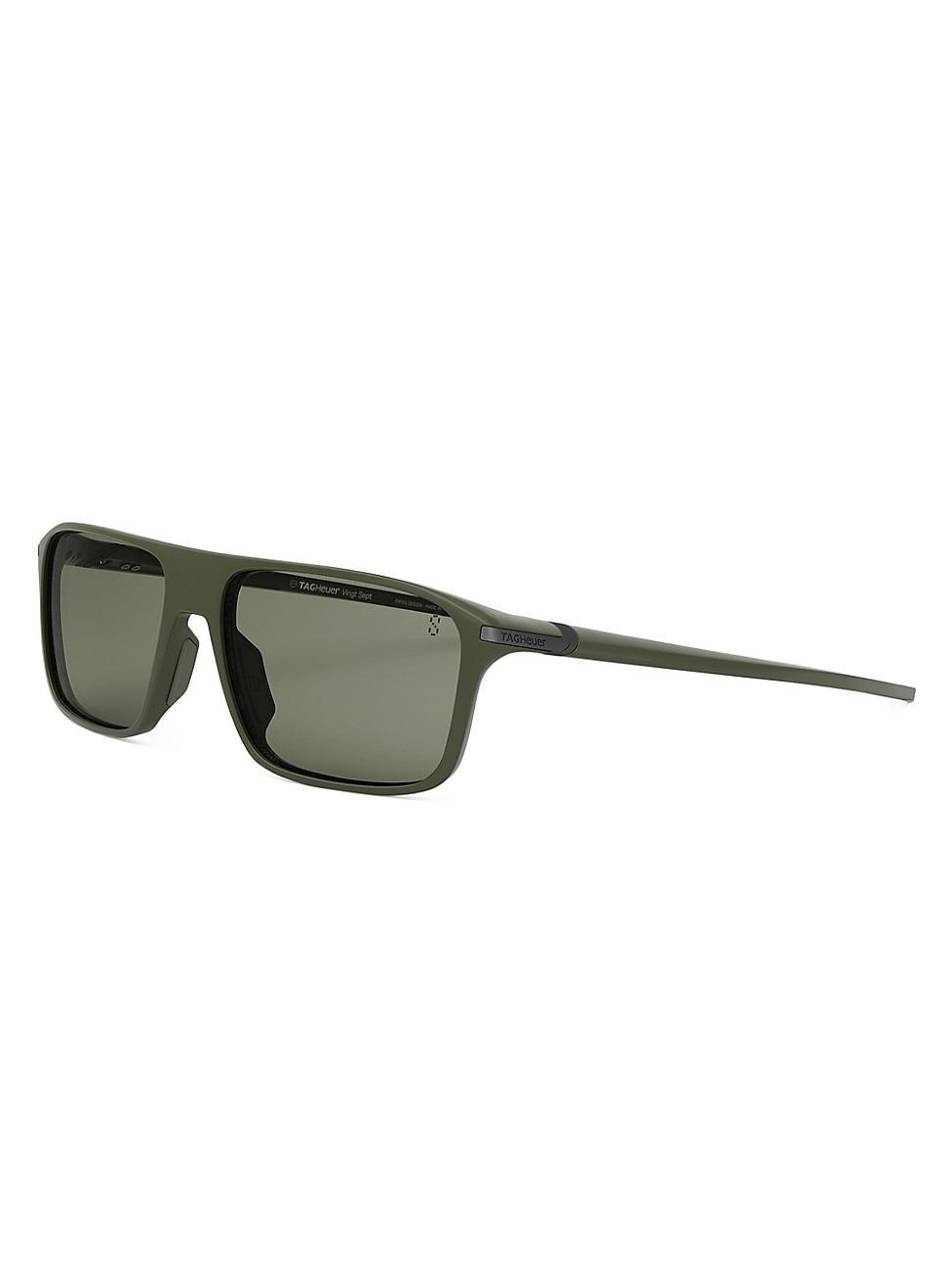 Mens Vingt Sept 62MM Rectangular Sunglasses Product Image